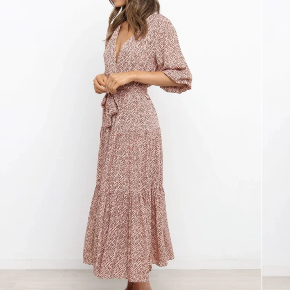 Petal & Pup Hadyn Dress in Rust - Picture 3 of 11